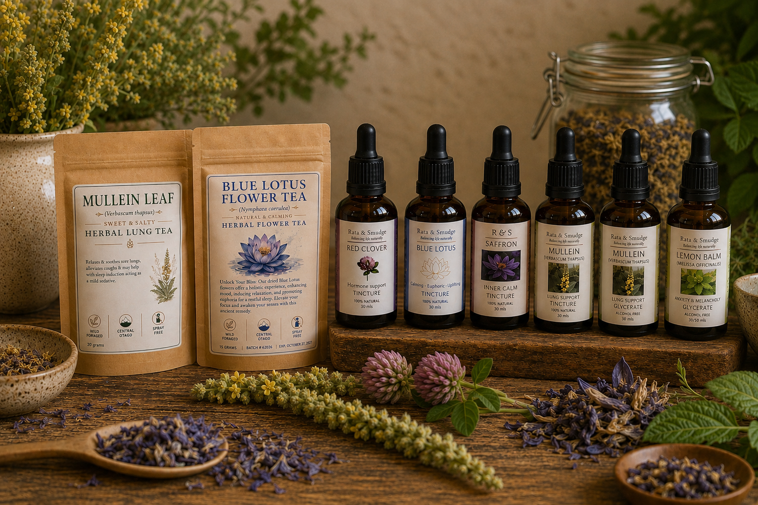 Teas & Tinctures 🌿