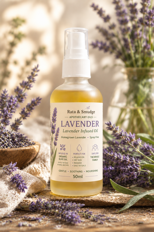 Lavender Infused Oil | Soothing Skin & Senses 💜