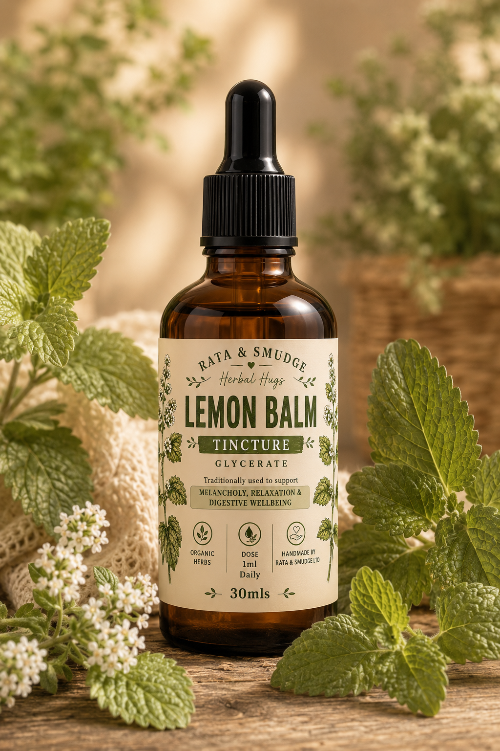 Lemon Balm Glycerate | The Gladdening Herb