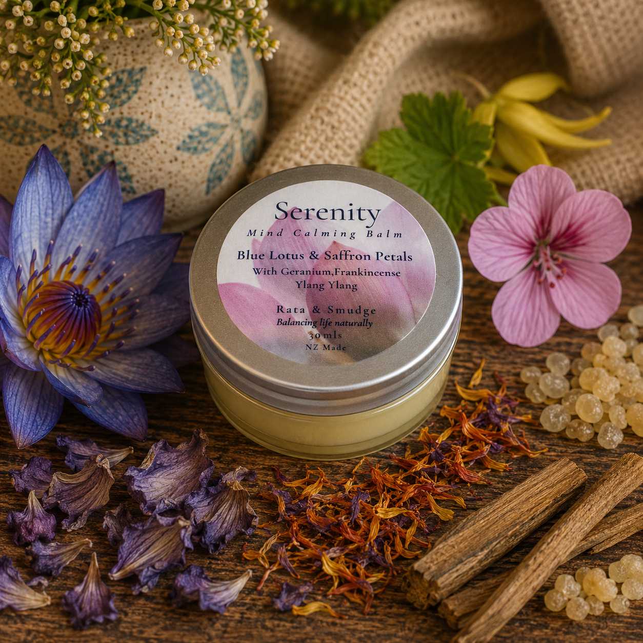 Serenity Calming Anxiety Balm