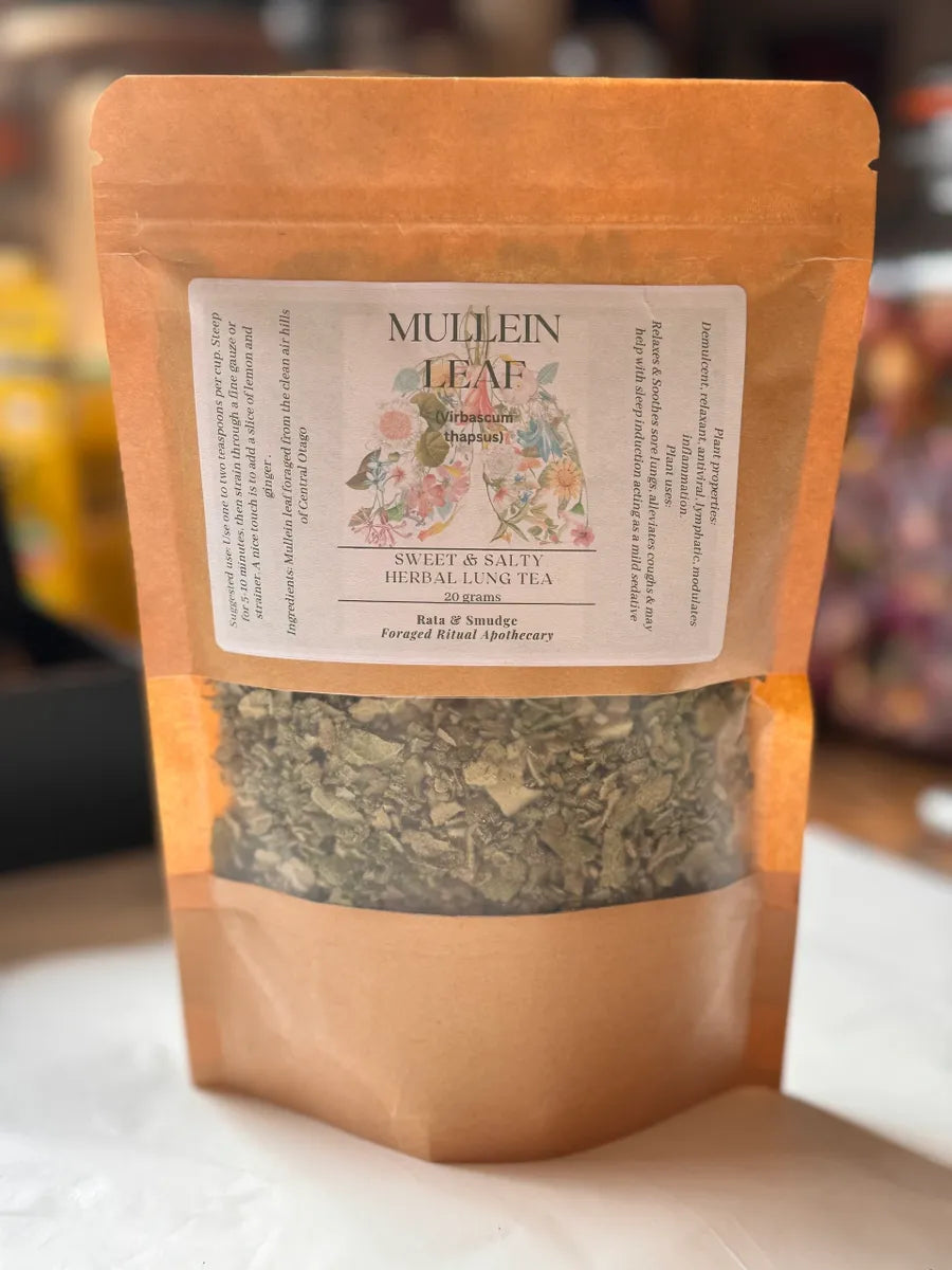 Mullein Tea | A Cup of Breathing Space 🍃