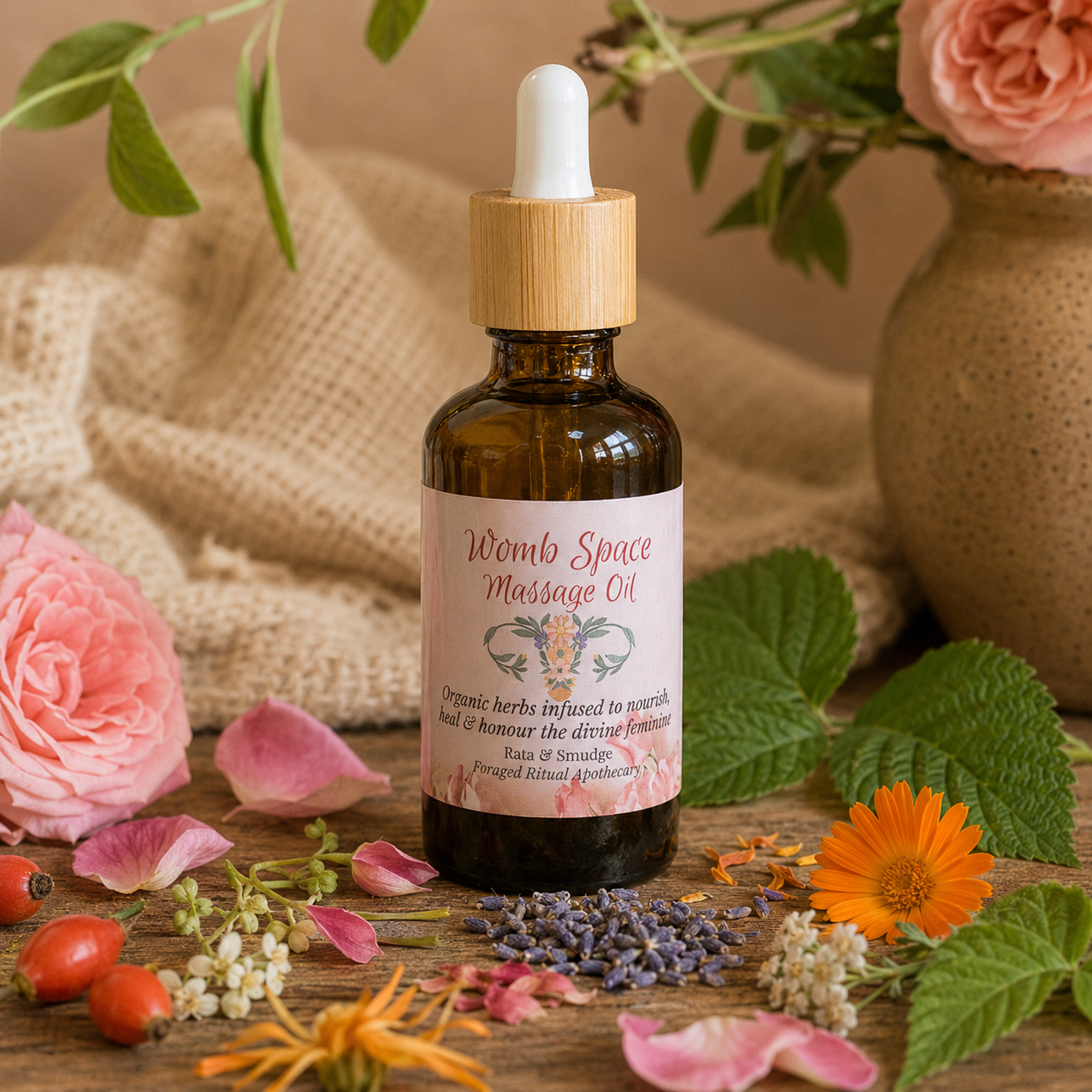 Womb Space Massage Oil 50ml